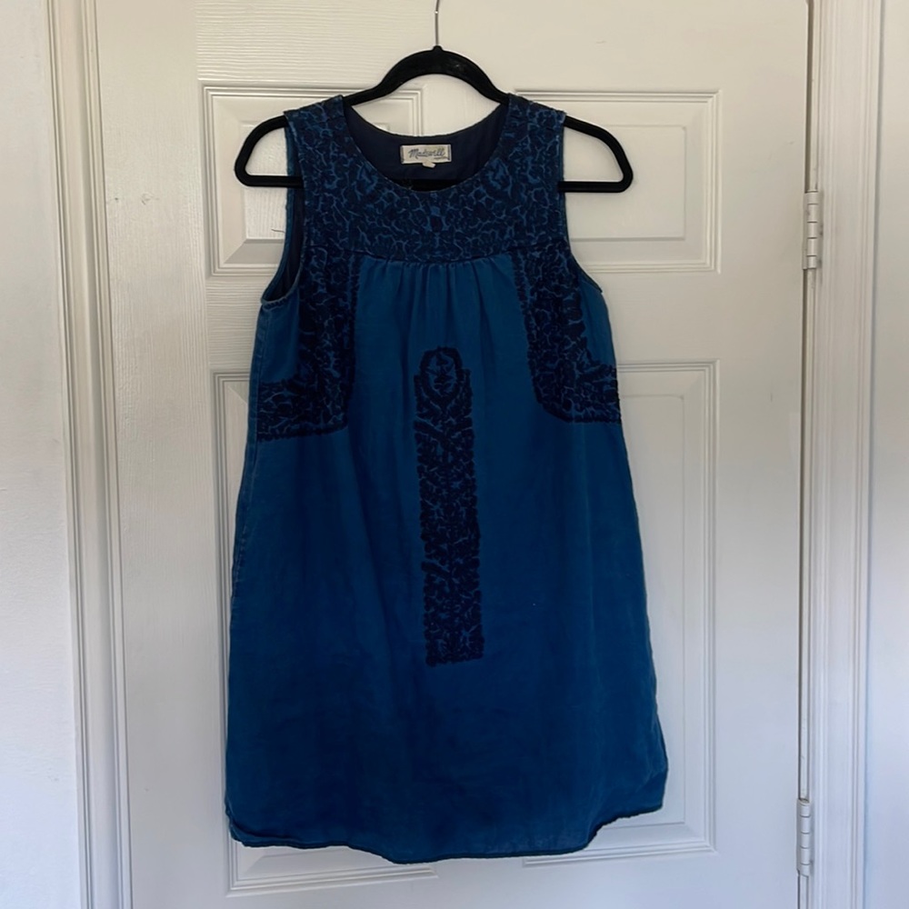 Madewell embroidered dress
